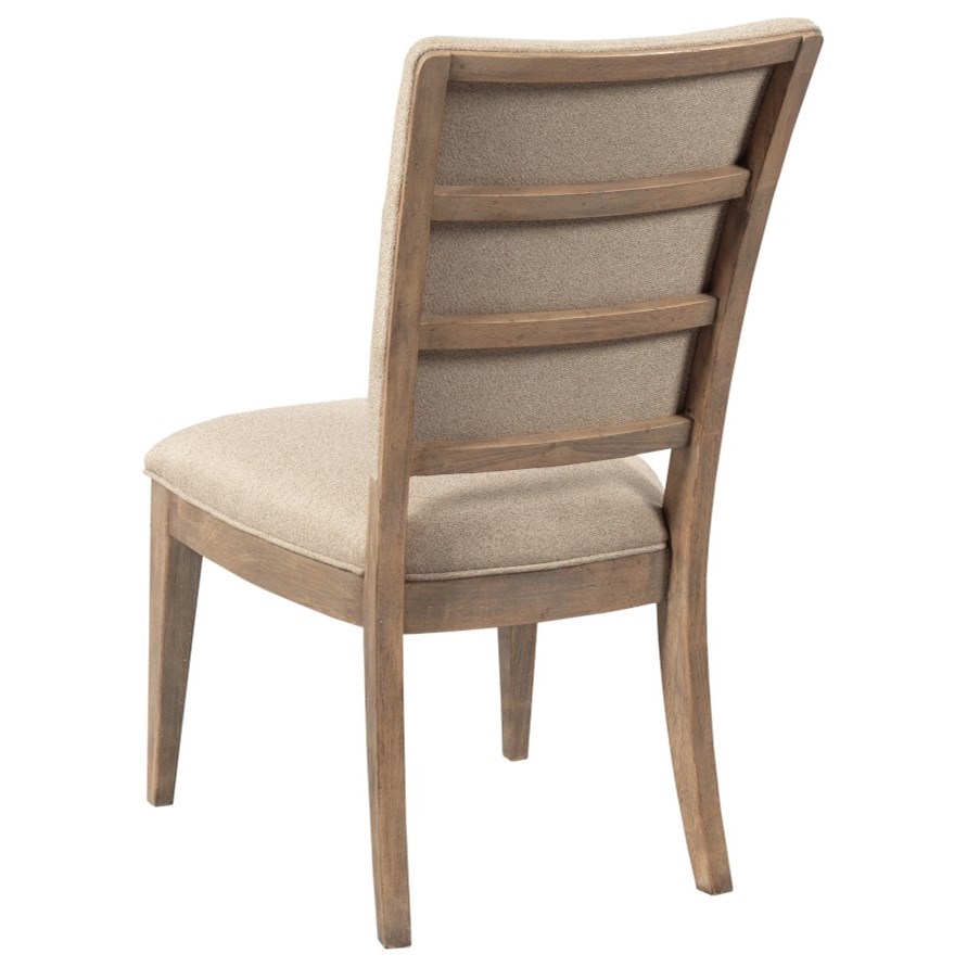 Kincaid Furniture Modern Forge Emory Upholstered Solid Wood Dining Side 